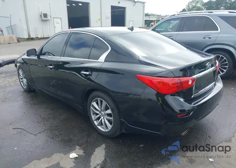 2014 Infiniti Q50 Premium z USA, uszkodzony, nr VIN JN1BV7AP1EM677429